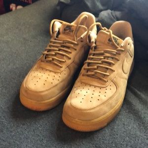 Tan air force ones